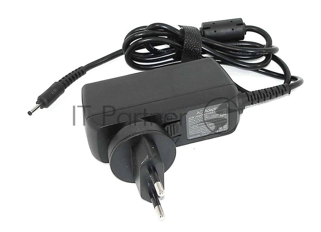 Блок питания (сетевой адаптер) для ноутбуков Samsung 19V 2.1A 3.0x1.0мм 40W Travel Charger OEM