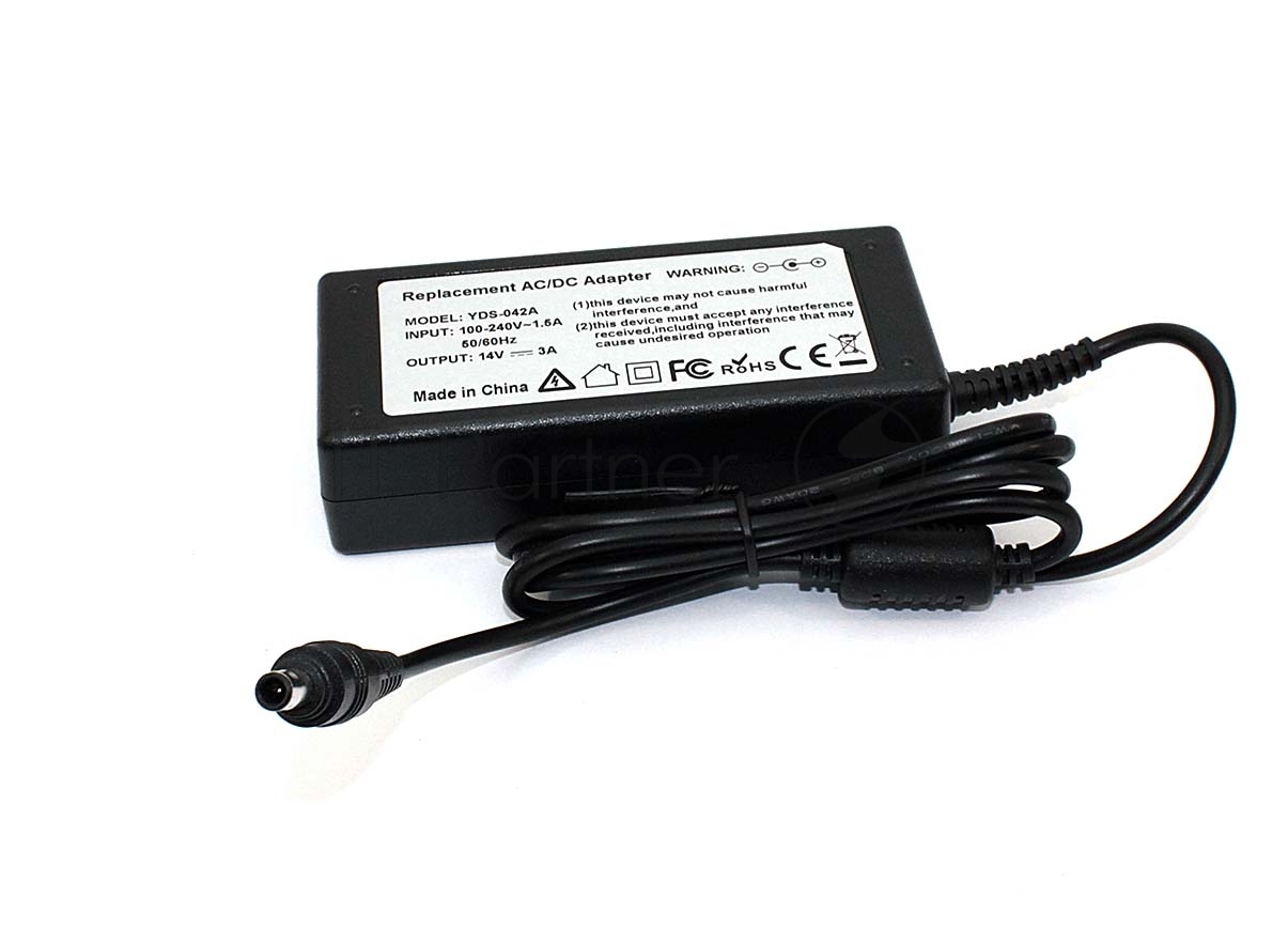 Блок питания (сетевой адаптер) для ноутбуков Samsung 14V 3A 5.0x3.0 OEM