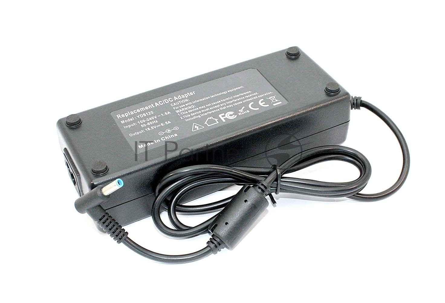 Блок питания (сетевой адаптер) для ноутбуков HP 18.5V 6.5A 120W 4.5x3.0 OEM