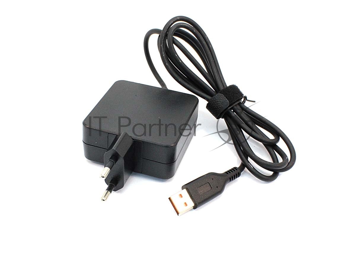 Блок питания (сетевой адаптер) для ноутбуков Lenovo 20V 3.25A USB 65W (wall type) OEM