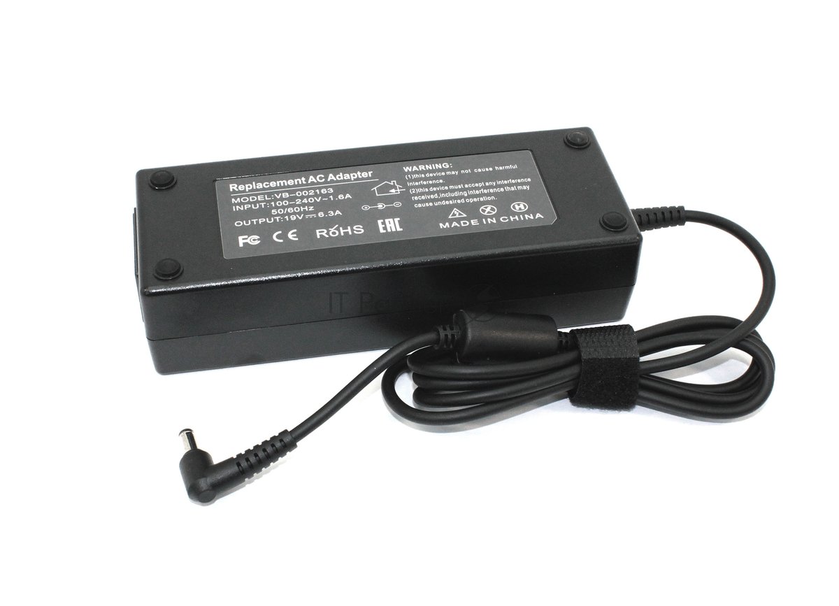 Блок питания (сетевой адаптер) для ноутбуков HP 19V 6.3A 5.5x2.5 OEM