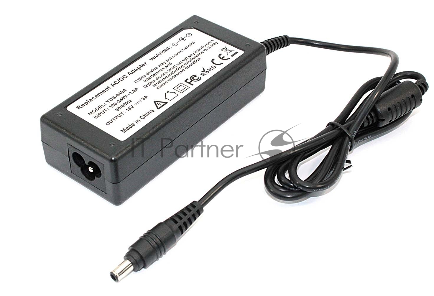 Блок питания (сетевой адаптер) для ноутбуков Samsung 16V 3A 5.0x3.0 OEM
