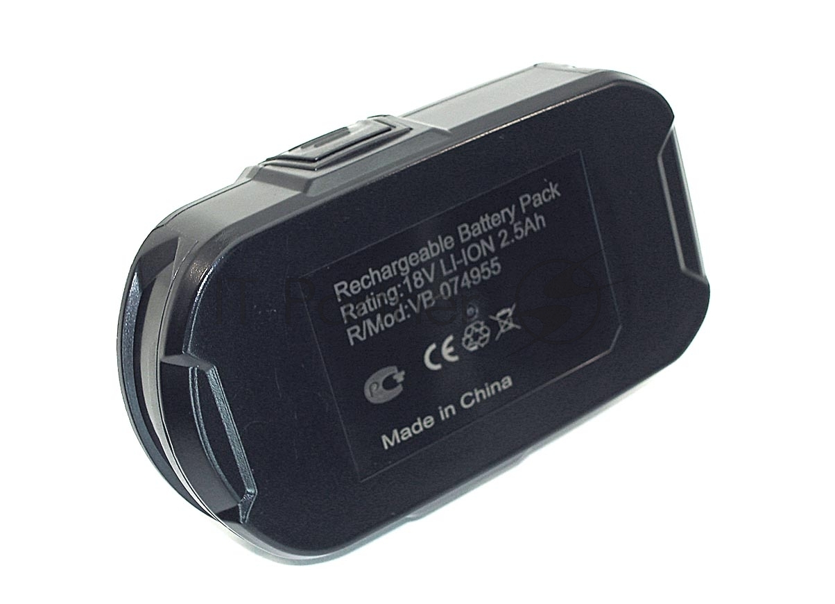 Аккумулятор Ryobi P104/P103/RB18L25, 2.5Ah 18V Li-Ion