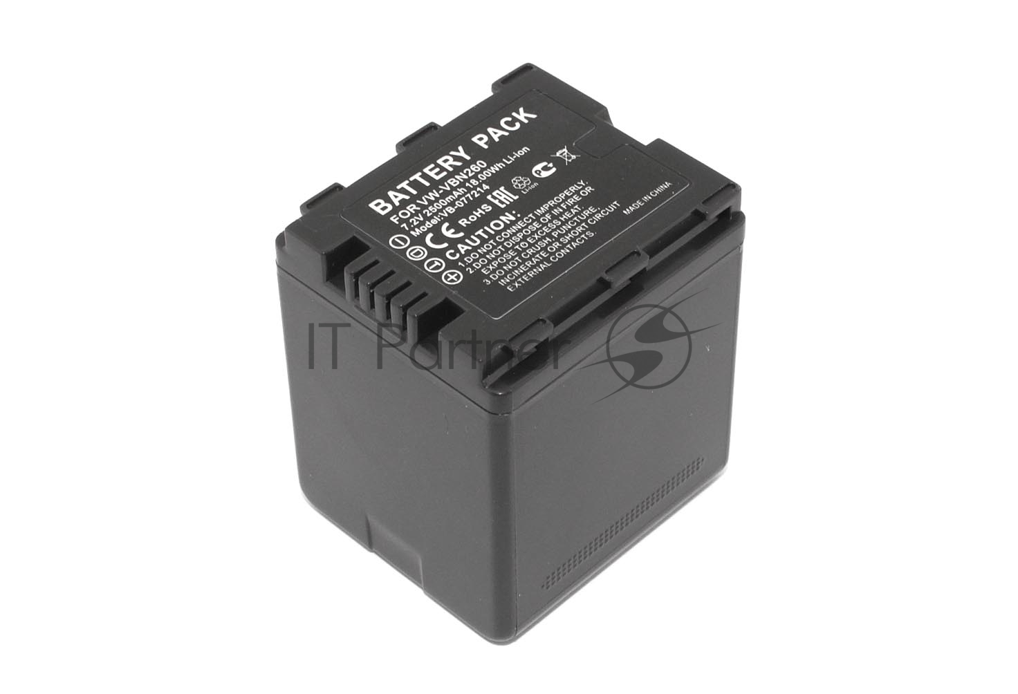 Аккумуляторная батарея для видеокамеры Panasonic HC-X800 (VW-VBN260) 7.2V 2500mAh