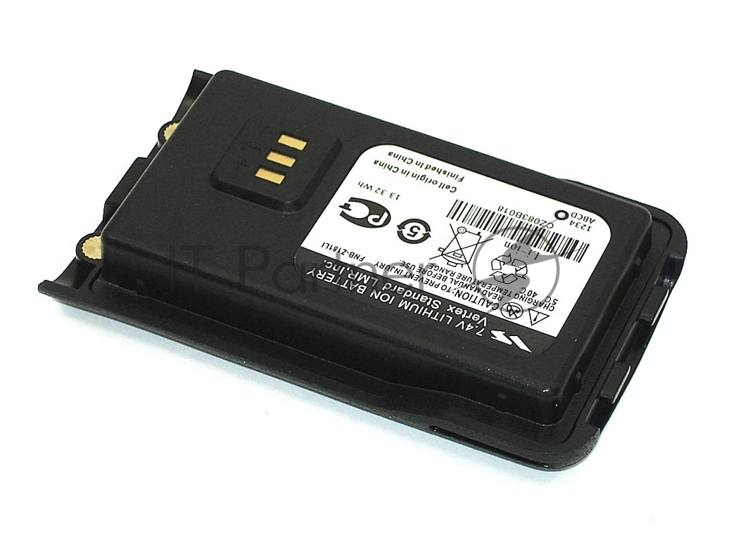 Аккумулятор Vertex FNB-Z181Li, 1800 мАч, 7.4 В, Li-ion