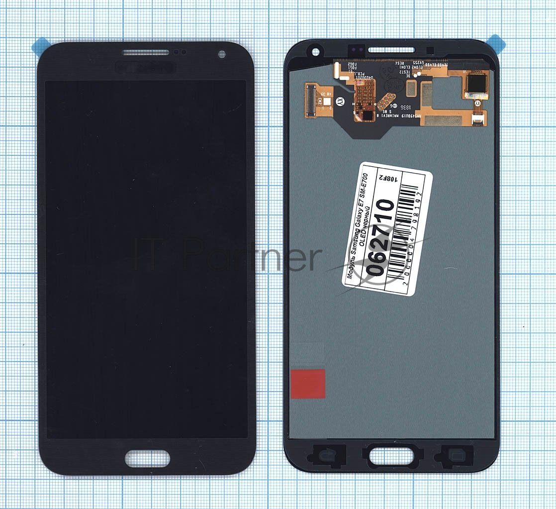 Дисплей для Samsung Galaxy E7 SM-E700 OLED черный