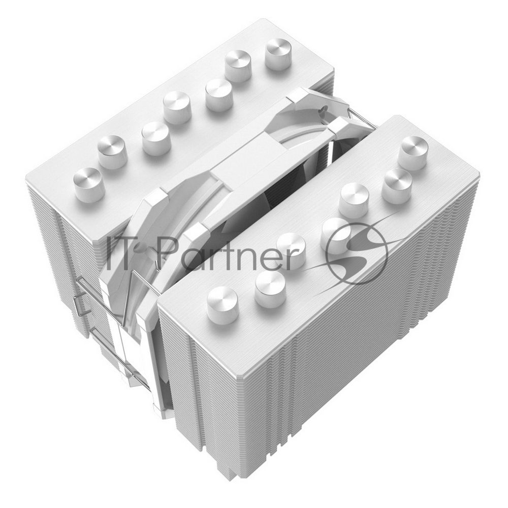 Кулер для процессора ID-COOLING SE-207 XT SLIM белый 120мм алюминий/медь 1800rpm 35.2db 4-pin 220W 135мм