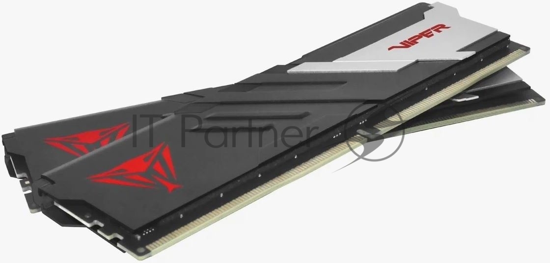 Оперативная память Patriot Viper Venom, DDR5, 64GB (2x32GB), 5600MHz, CL40, DIMM, с радиаторами, черный