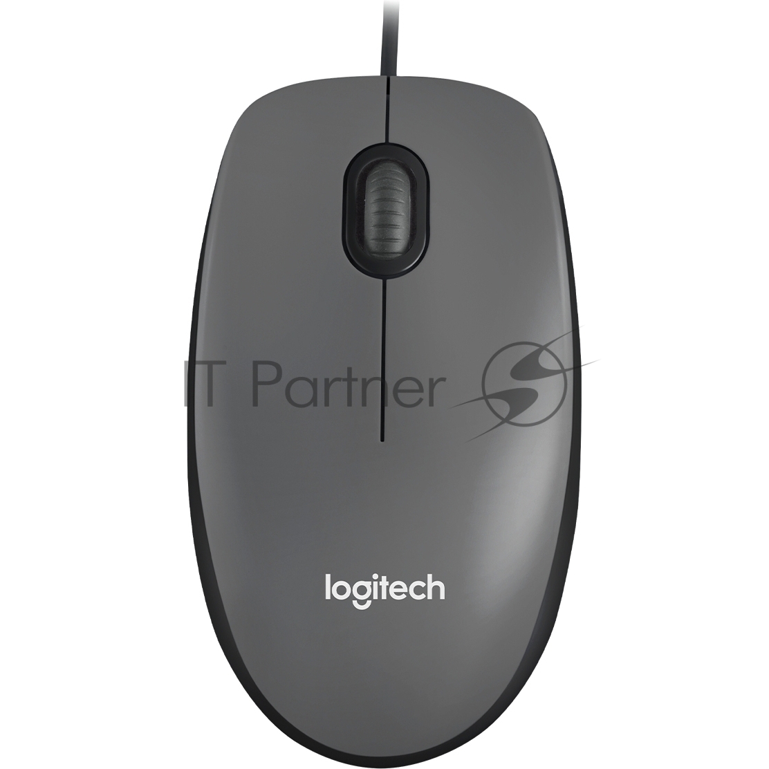 Мышь проводная Logitech M90 черный/серый, 1000 dpi, USB, кнопки - 3