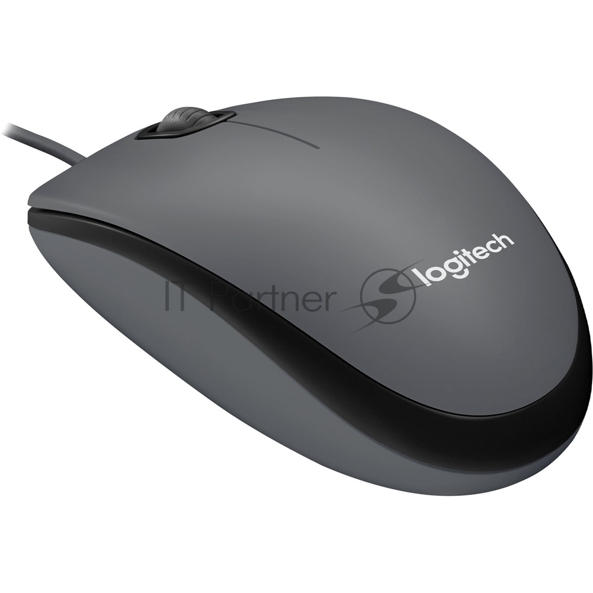 Мышь проводная Logitech M90 черный/серый, 1000 dpi, USB, кнопки - 3