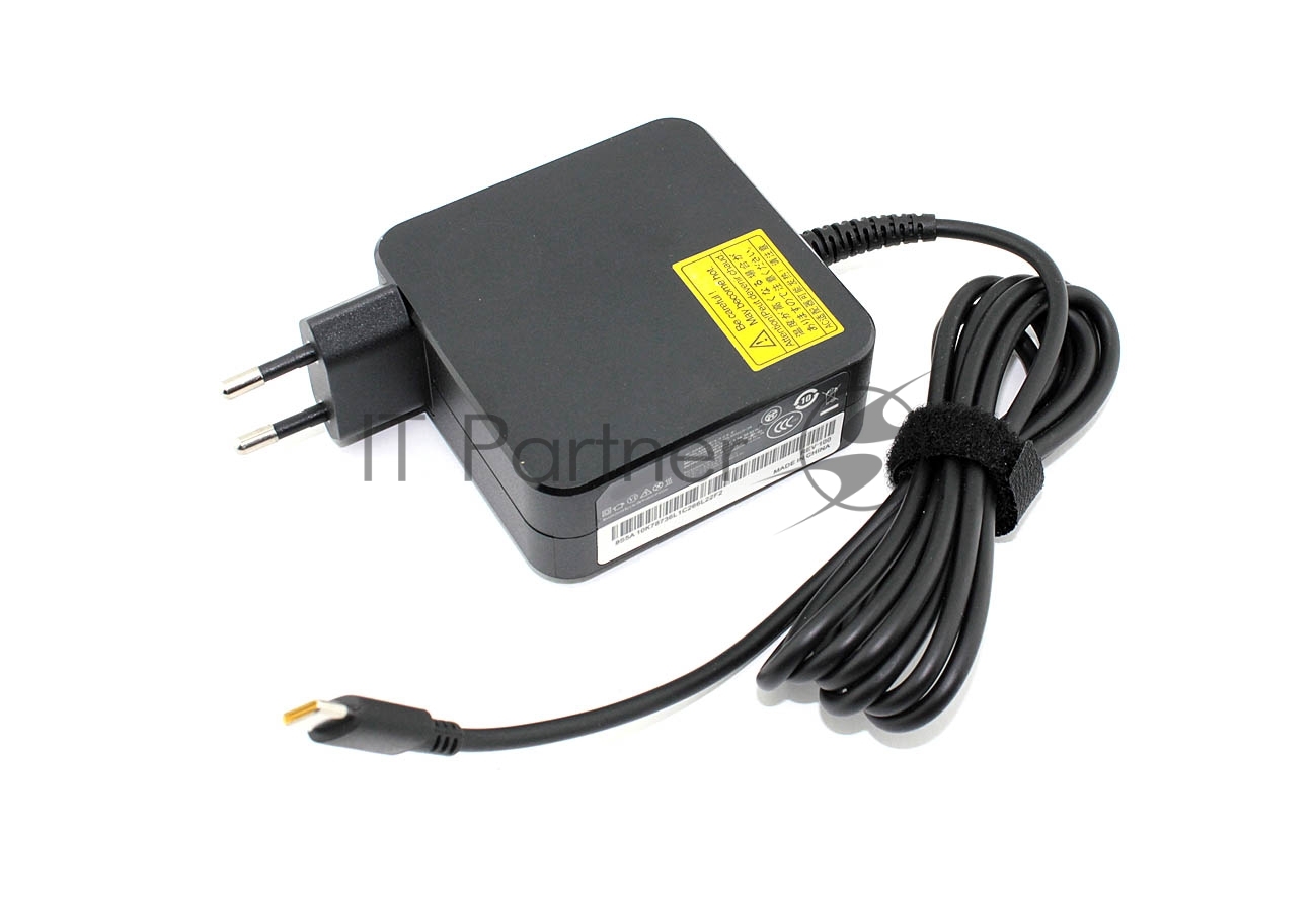 Блок питания (сетевой адаптер) для ноутбуков Lenovo 5V 2A 9V 2A 15V 3A 20V 3.25A Type C 65W
