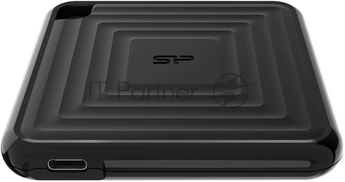 Внешний SSD Silicon Power PC60 USB-C 512Gb SP512GbPSDPC60CK 1.8" черный