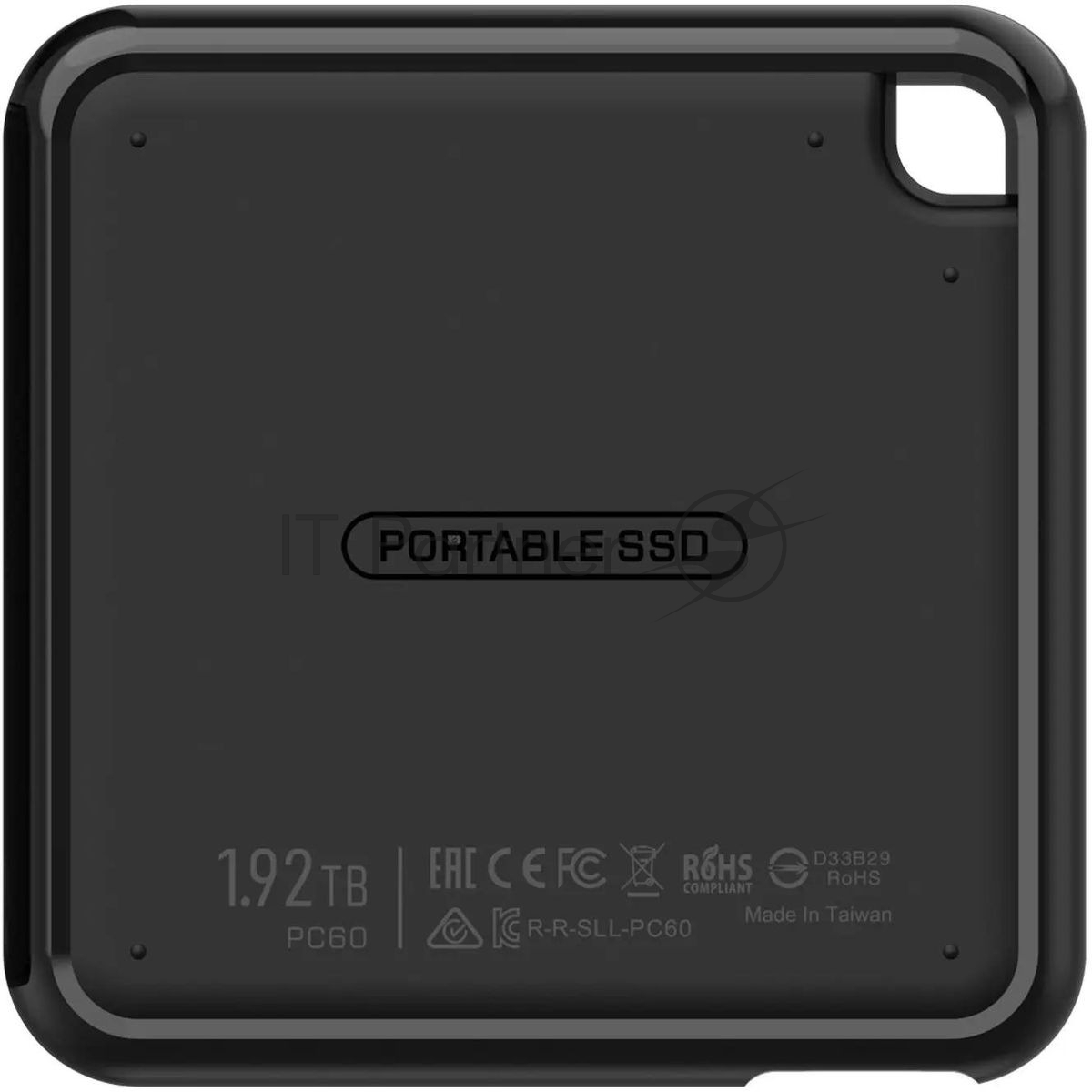 Внешний SSD Silicon Power PC60 USB-C 512Gb SP512GbPSDPC60CK 1.8" черный