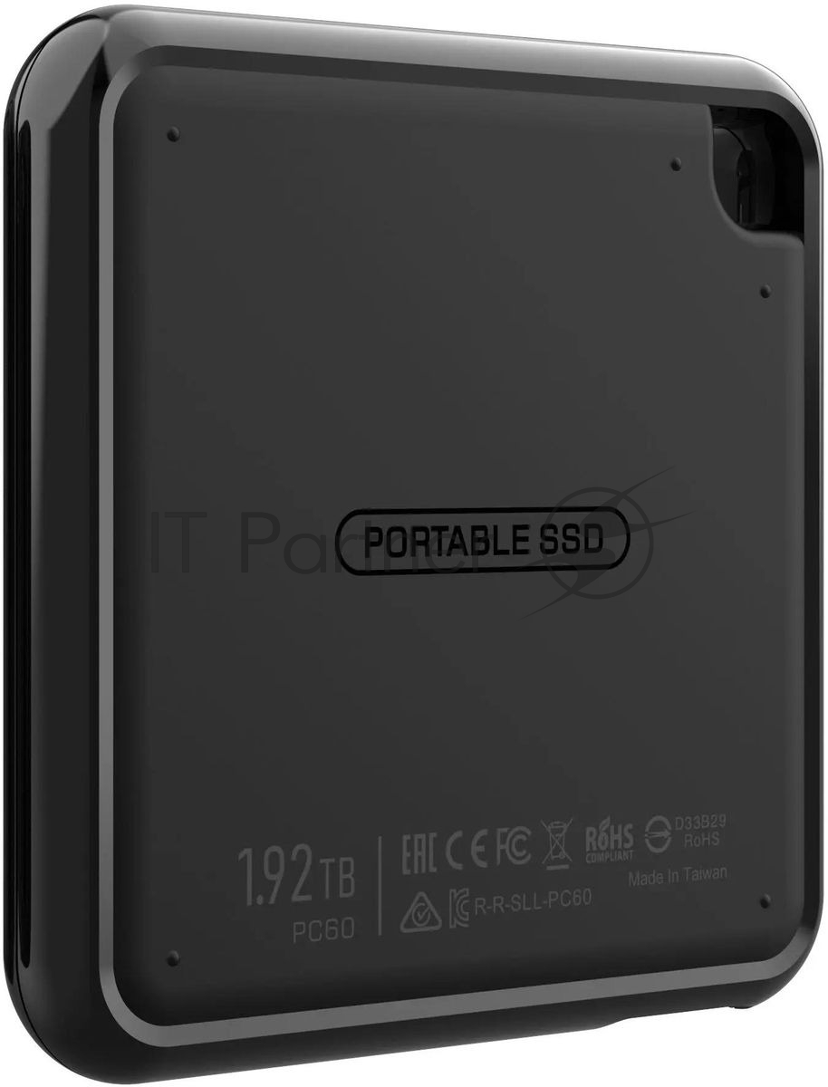 Внешний SSD Silicon Power PC60 USB-C 512Gb SP512GbPSDPC60CK 1.8" черный