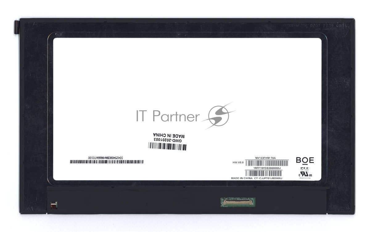Матрица BOE NV133FHM-T0A, 13.3" Full HD, eDP