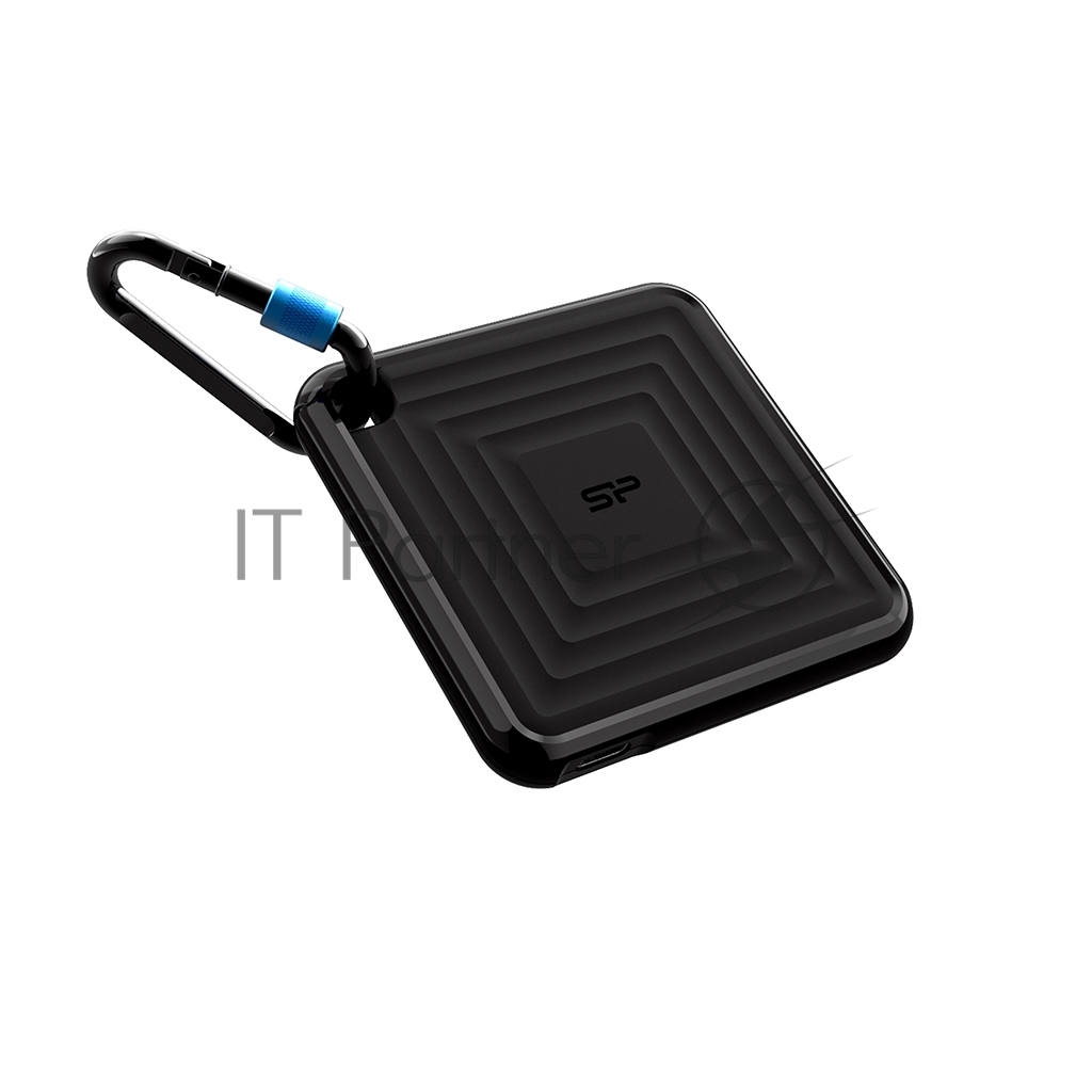 Внешний SSD Silicon Power PC60 USB-C 512Gb SP512GbPSDPC60CK 1.8" черный
