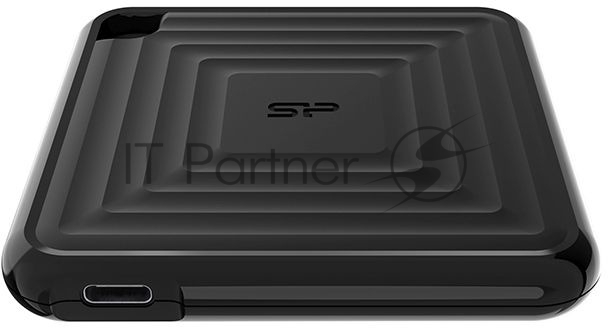 Внешний SSD Silicon Power PC60 USB-C 512Gb SP512GbPSDPC60CK 1.8" черный