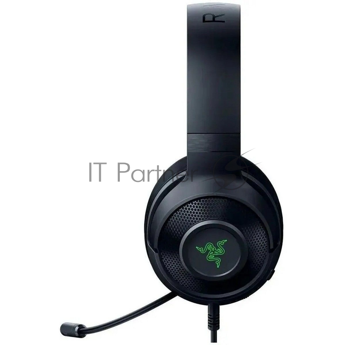 Гарнитура Razer Kraken V3 X (2022) чёрный, проводная, USB, подсветка