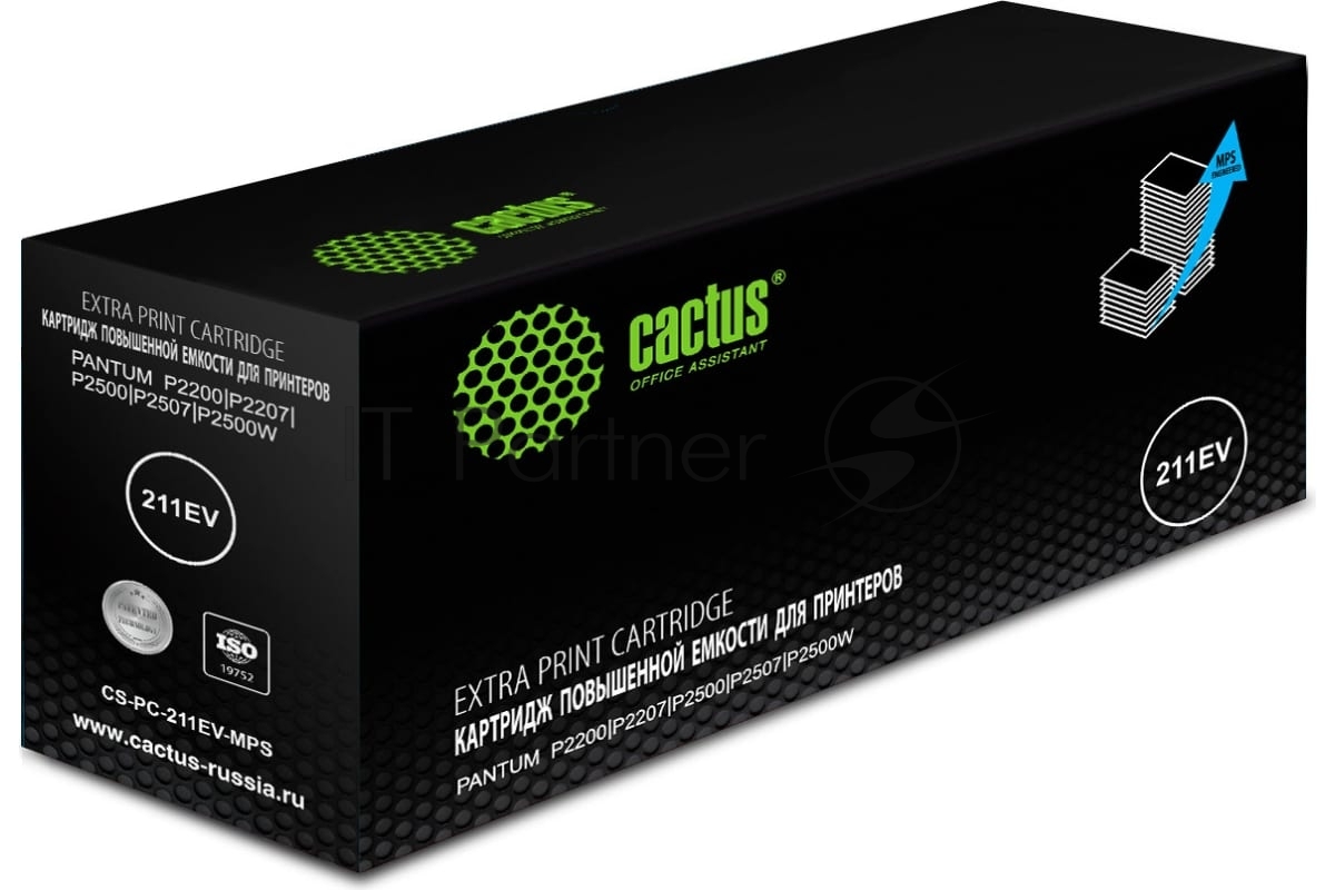 Картридж лазерный Cactus CS-PC-211EV-MPS PC-211EV/PC-211P черный (6000стр.) для Pantum M6500/M6500W/M6506NW/M6507/M6507W/M6550W/M6550NW/M6557NW/M6607NW/P2200/P2207/P2500/P2500NW/P2500W/P2506W/P2507/P2