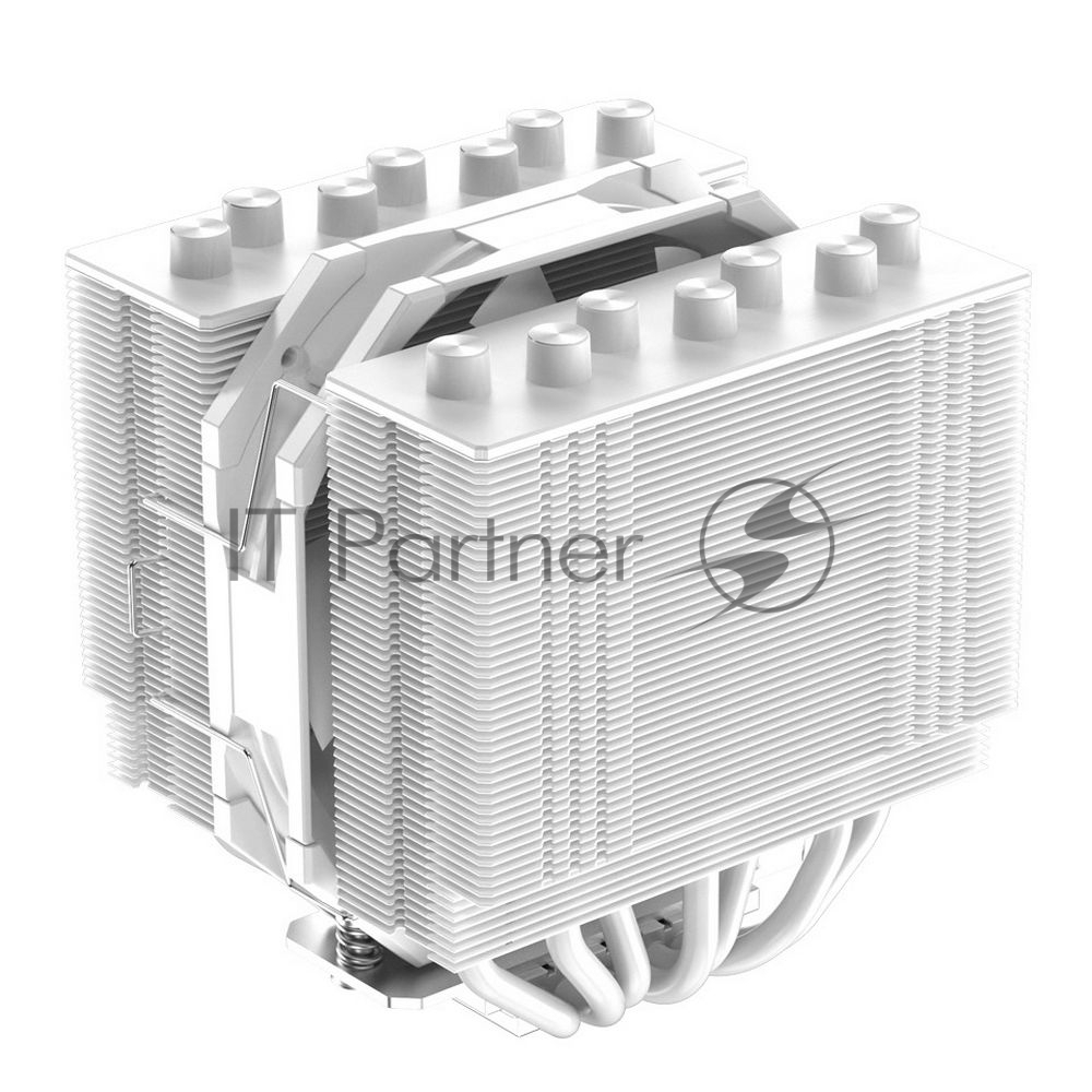Кулер для процессора ID-COOLING SE-207 XT SLIM белый 120мм алюминий/медь 1800rpm 35.2db 4-pin 220W 135мм