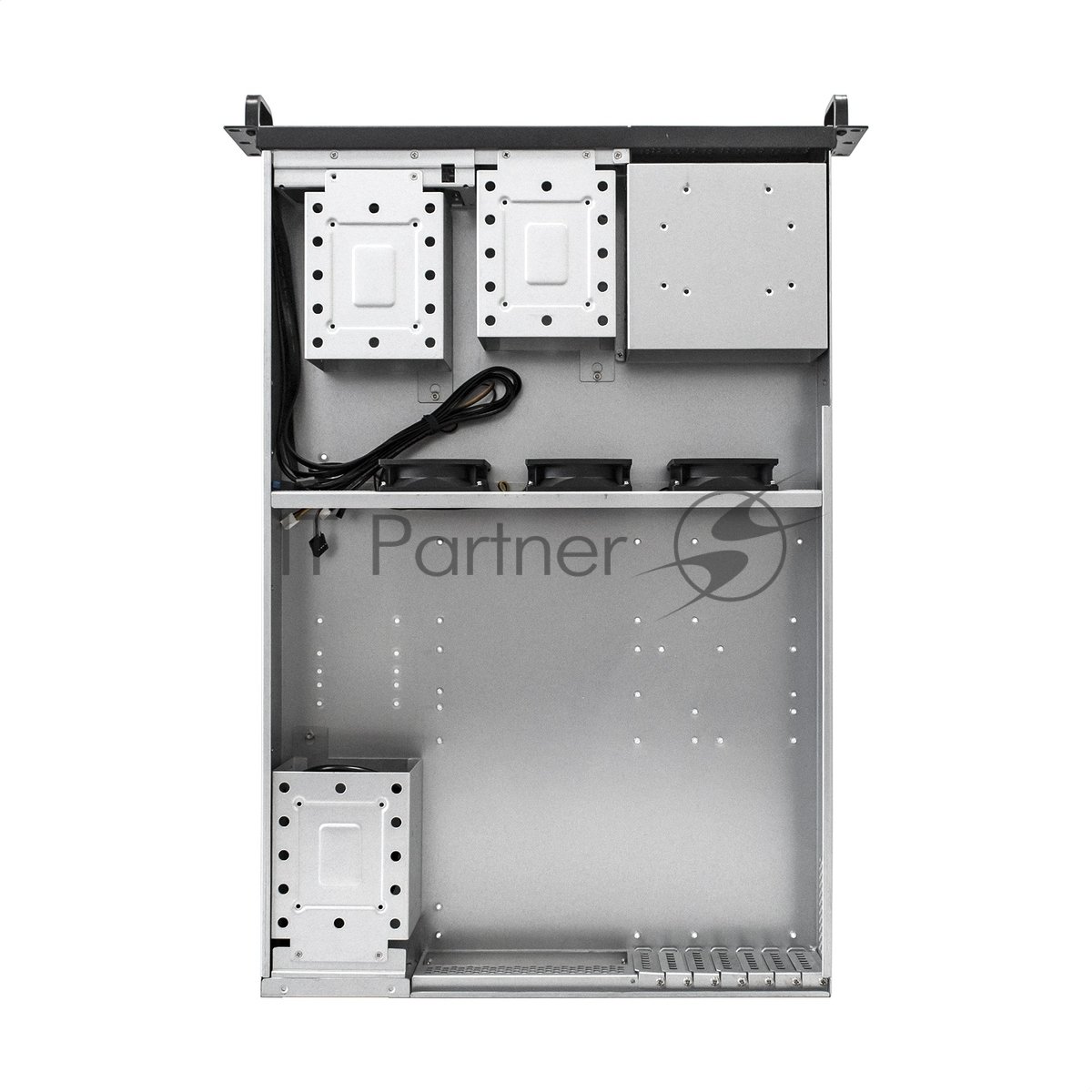 Exegate EX293346RUS Серверный корпус ExeGate Pro 2U650-06/2U2098L <RM 19", высота 2U, глубина 650, БП 1000ADS, USB>