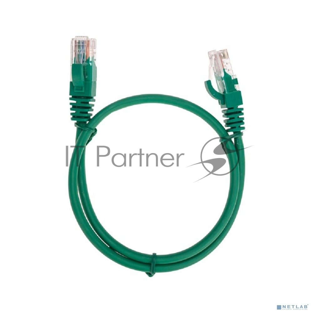 Патч-корд U/UTP Rexant cat.5e, RJ45-RJ45, 26AWG, ZH нг(А)-HF, зеленый, 0,5 м
