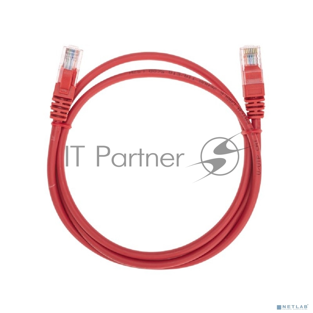Патч-корд U/UTP Rexant cat.5e, RJ45-RJ45, 26AWG, ZH нг(А)-HF, красный, 1 м