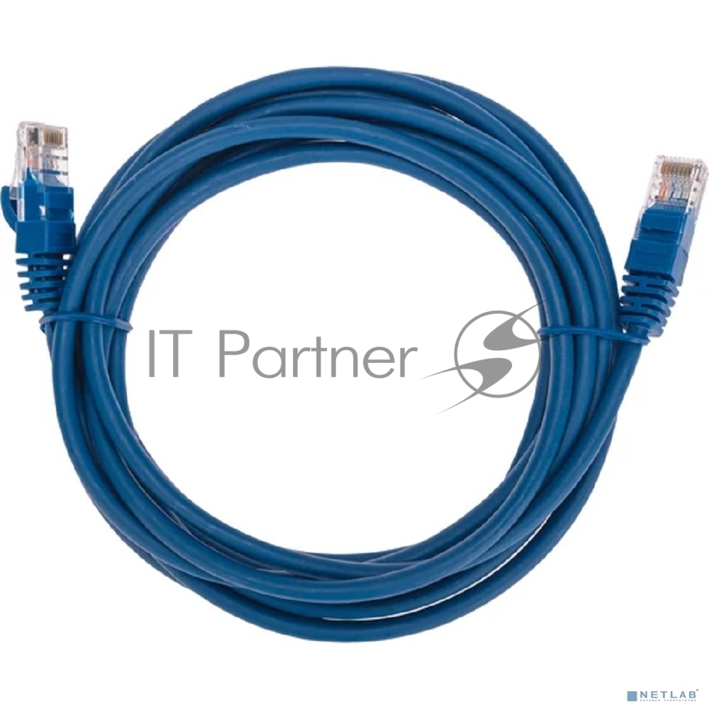 Патч-корд U/UTP Rexant cat.5e, RJ45-RJ45, 26AWG, ZH нг(А)-HF, синий, 3 м