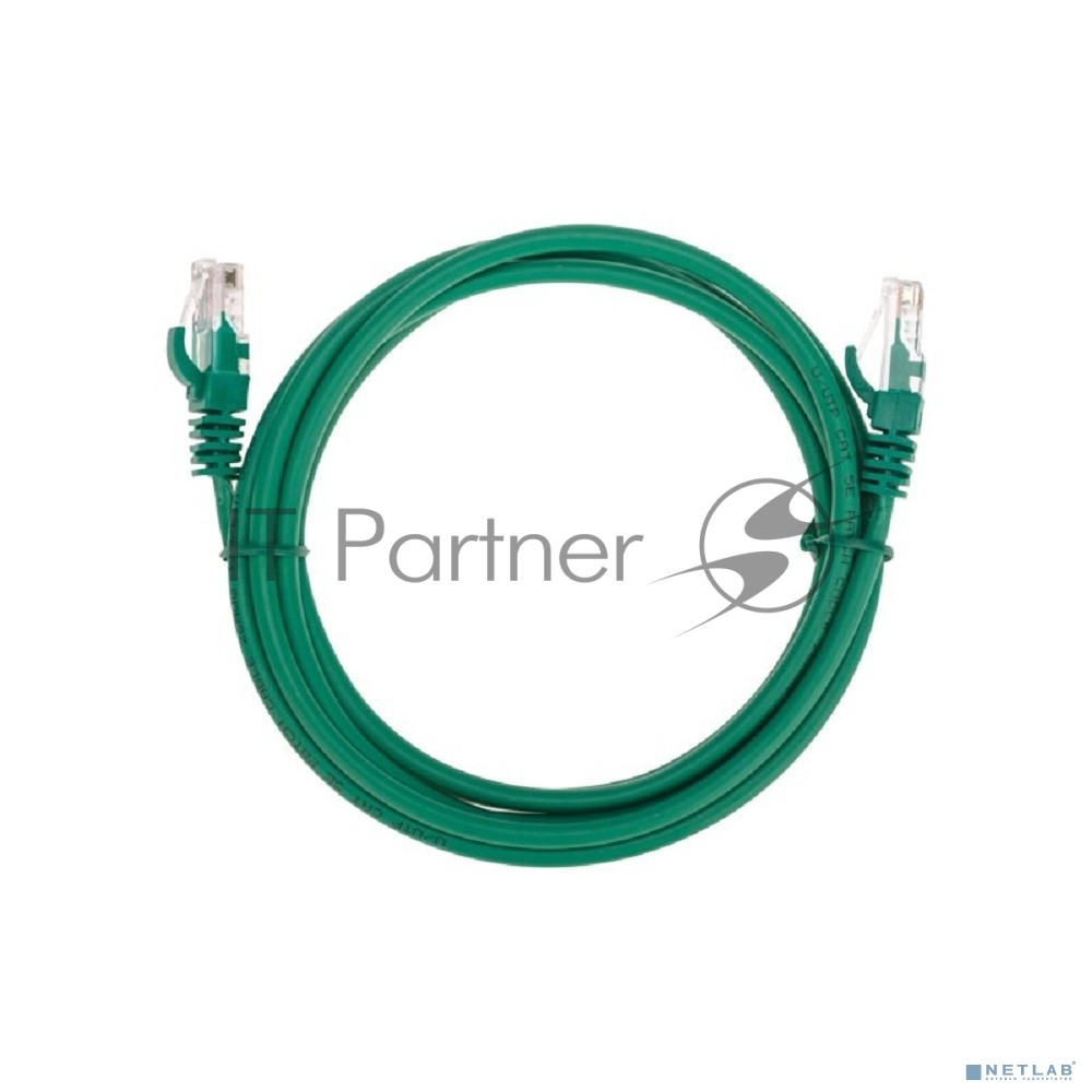 Rexant (02-0106-2) Патч-корд U/UTP, CAT 5e, RJ45-RJ45, 26AWG, LSZH, зеленый, 2м