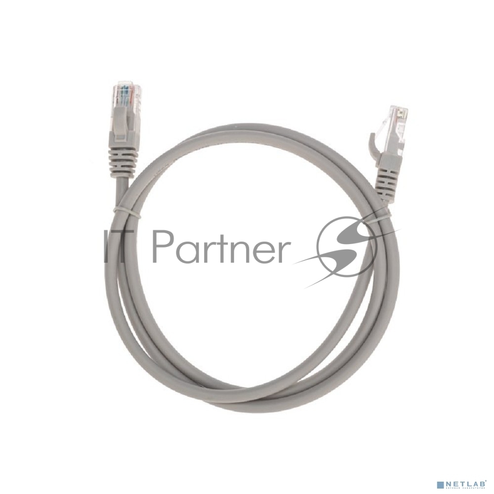 Патч-корд U/UTP Rexant cat.6, RJ45-RJ45, неэкранированный, 26AWG, LSZH, серый, 1 м