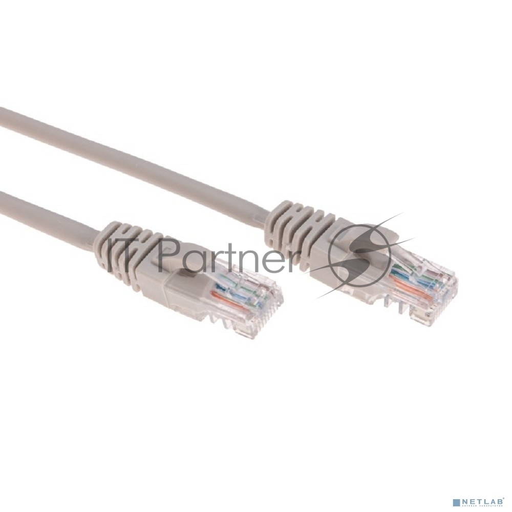 Патч-корд U/UTP Rexant cat.6, RJ45-RJ45, неэкранированный, 26AWG, LSZH, серый, 0.5 м