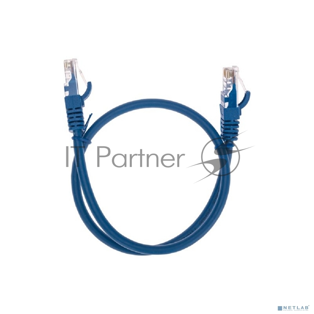 Патч-корд U/UTP Rexant cat.6, RJ45-RJ45, неэкранированный, 26AWG, LSZH, синий, 0.5 м