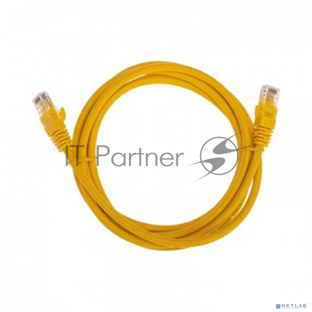 Патч-корд U/UTP Rexant cat.6, RJ45-RJ45, неэкранированный, 26AWG, LSZH, желтый, 2 м