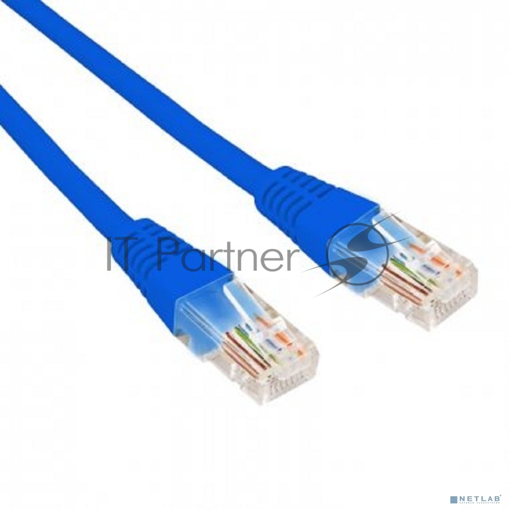 Патч-корд U/UTP Rexant cat.6, RJ45-RJ45, неэкранированный, 26AWG, LSZH, синий, 0.3 м