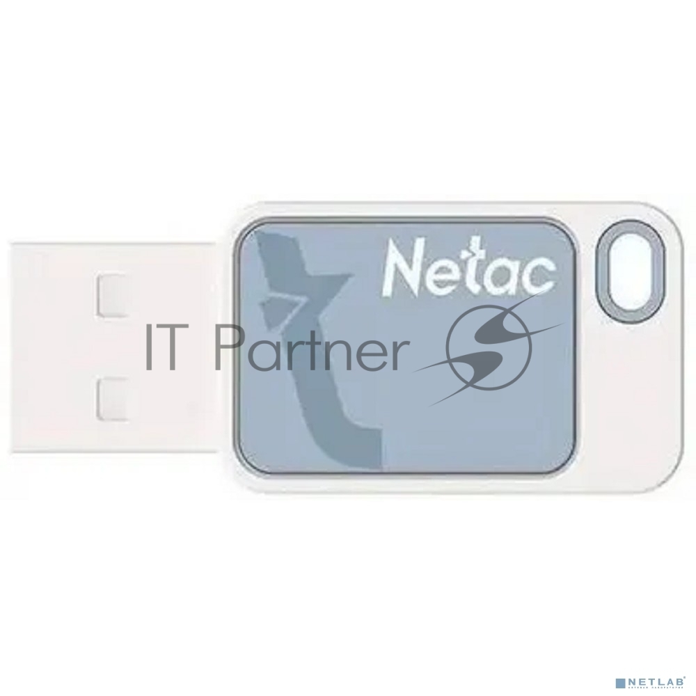 USB накопитель Netac - UA31, USB Type A (USB 2.0), 8 ГБ, цвет синий, NT03UA31N-008G-20BL