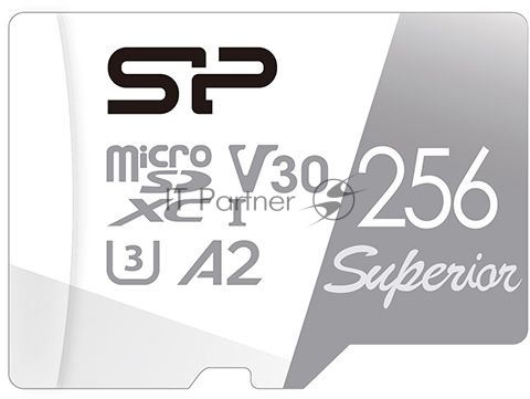 Флеш карта microSD 256Gb Silicon Power Superior Pro A2 microSDXC Class 10 UHS-I U3 Colorful 100/80 Mb/s