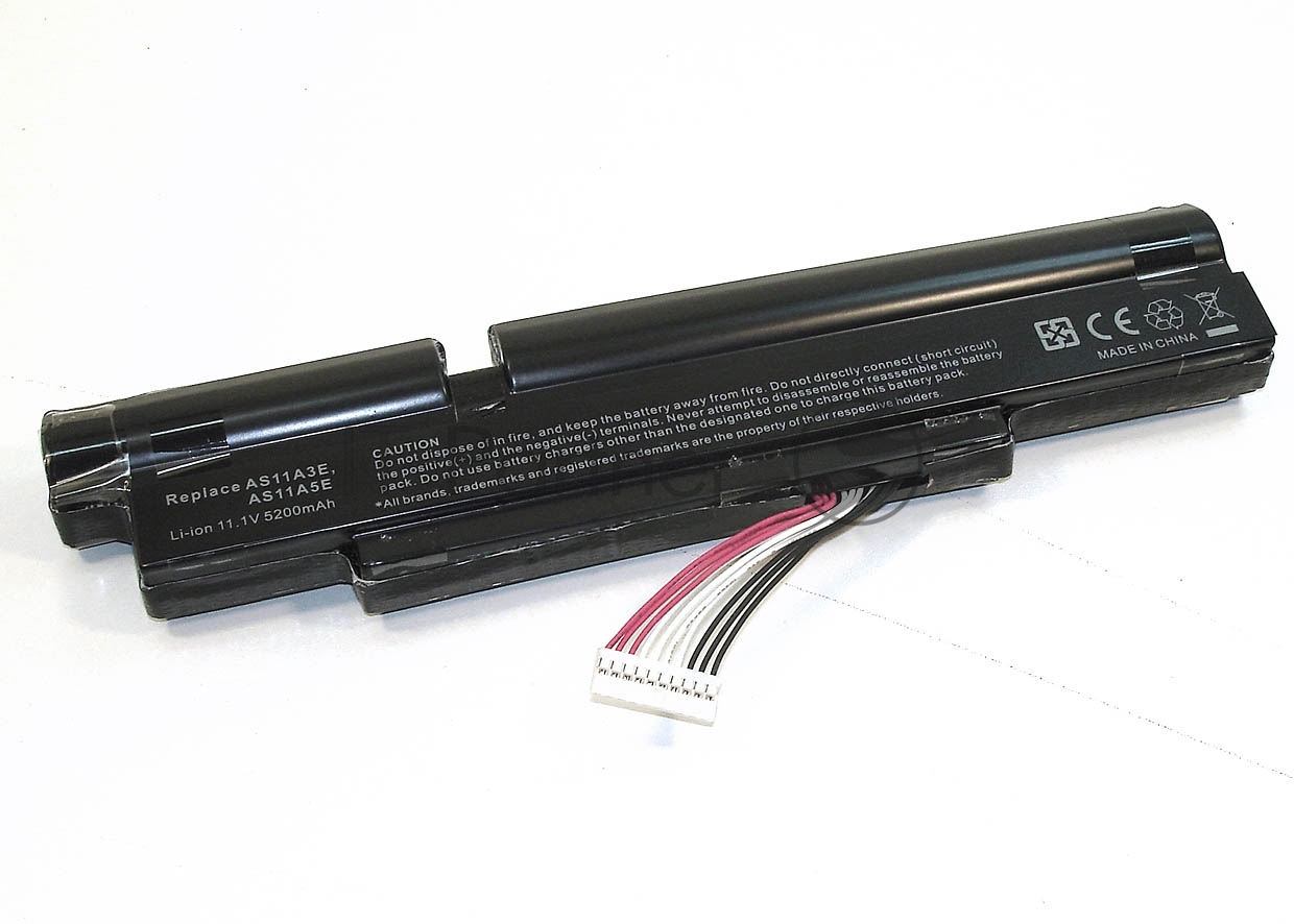 Аккумуляторная батарея для ноутбука Acer Aspire 383011.1V 5200mAh OEM черный