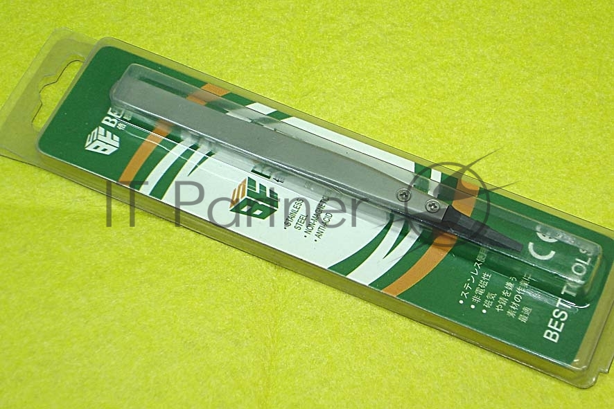 Пинцет Best BST-242 прямой антистатический 130 мм