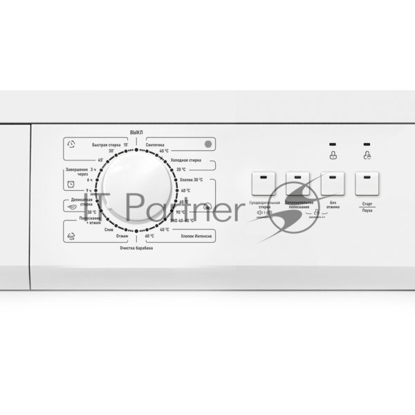 Стиральная машина Centek CT-1903 белый, загрузка фронтальная 7 кг, 1000 об/мин, Класс A++