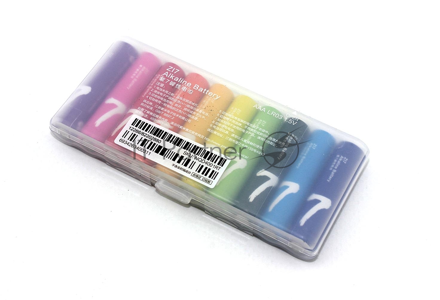Батарейки Xiaomi ZI7-AAA Rainbow Colors (10 шт.) 5 к-тов