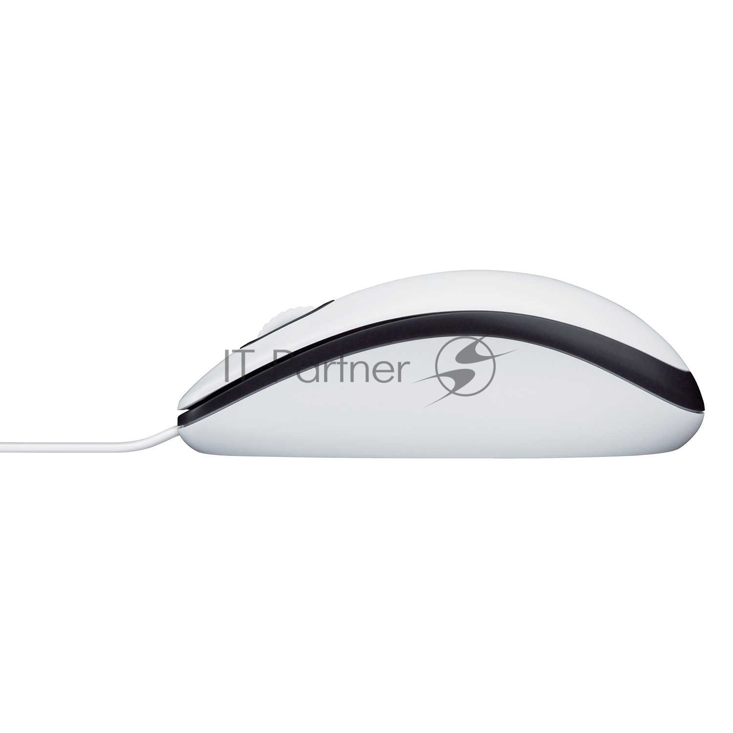 Мышь проводная Logitech M100 белый, 1000 dpi, USB, кнопки - 3