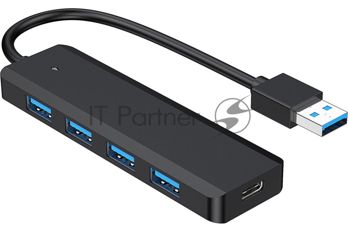 USB-концентратор Gembird UHB-C414, USB, USB 4 порта, USB Type-C