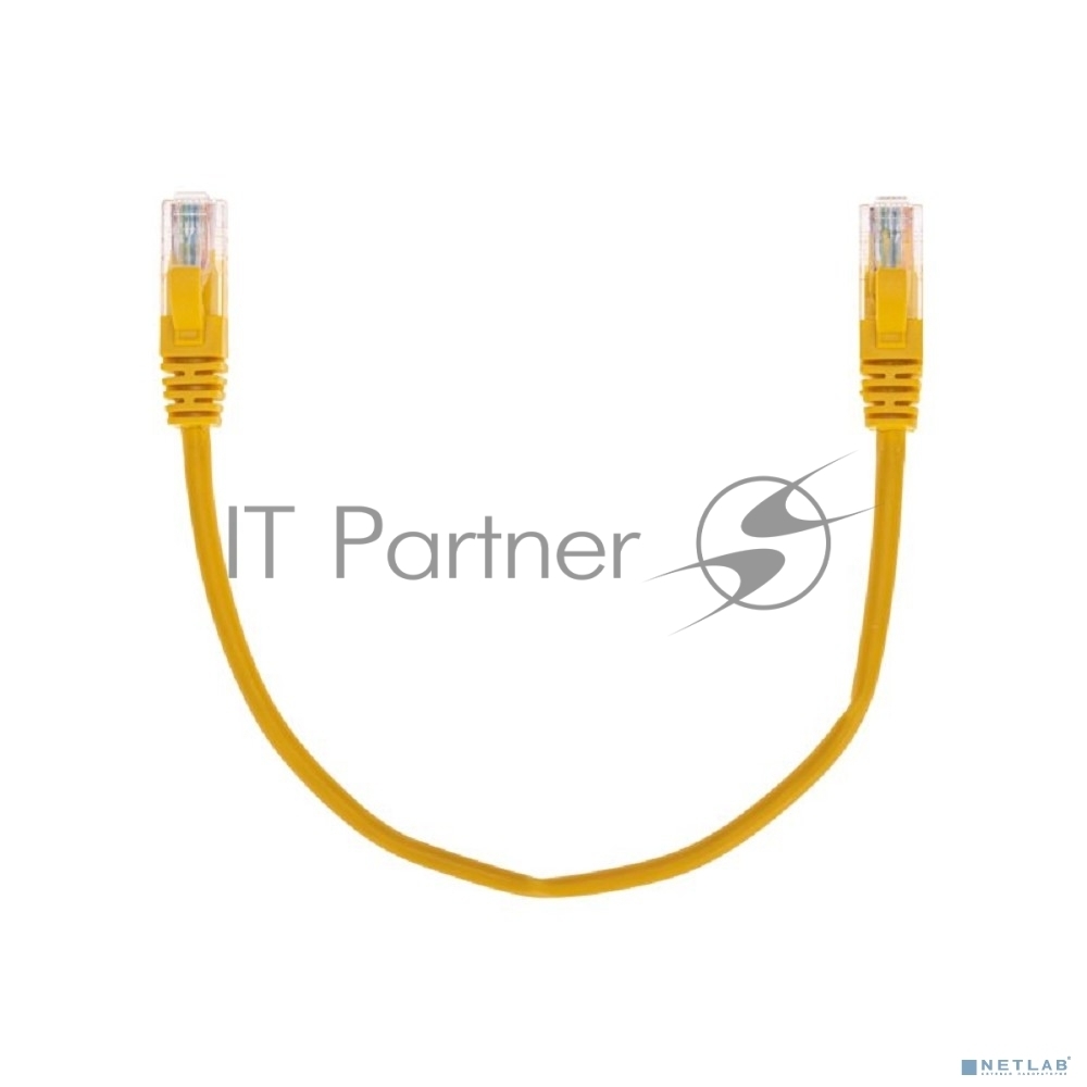 Rexant (02-0105-03) Патч-корд U/UTP, CAT 5e, RJ45-RJ45, 26AWG, LSZH, желтый, 0,3м
