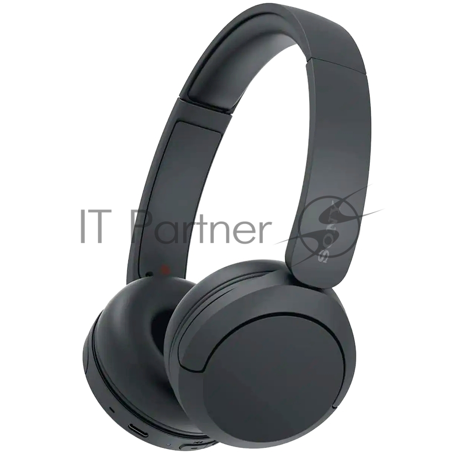 Беспроводные наушники Sony WH-CH520 черный, накладные, Bluetooth, быстрая зарядка, до 50 ч