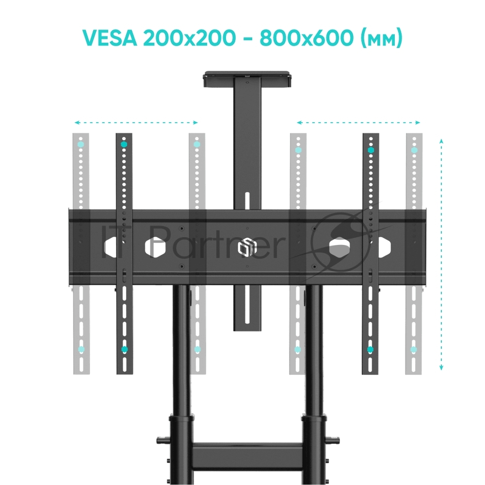 Стойка ONKRON TS1891 черный