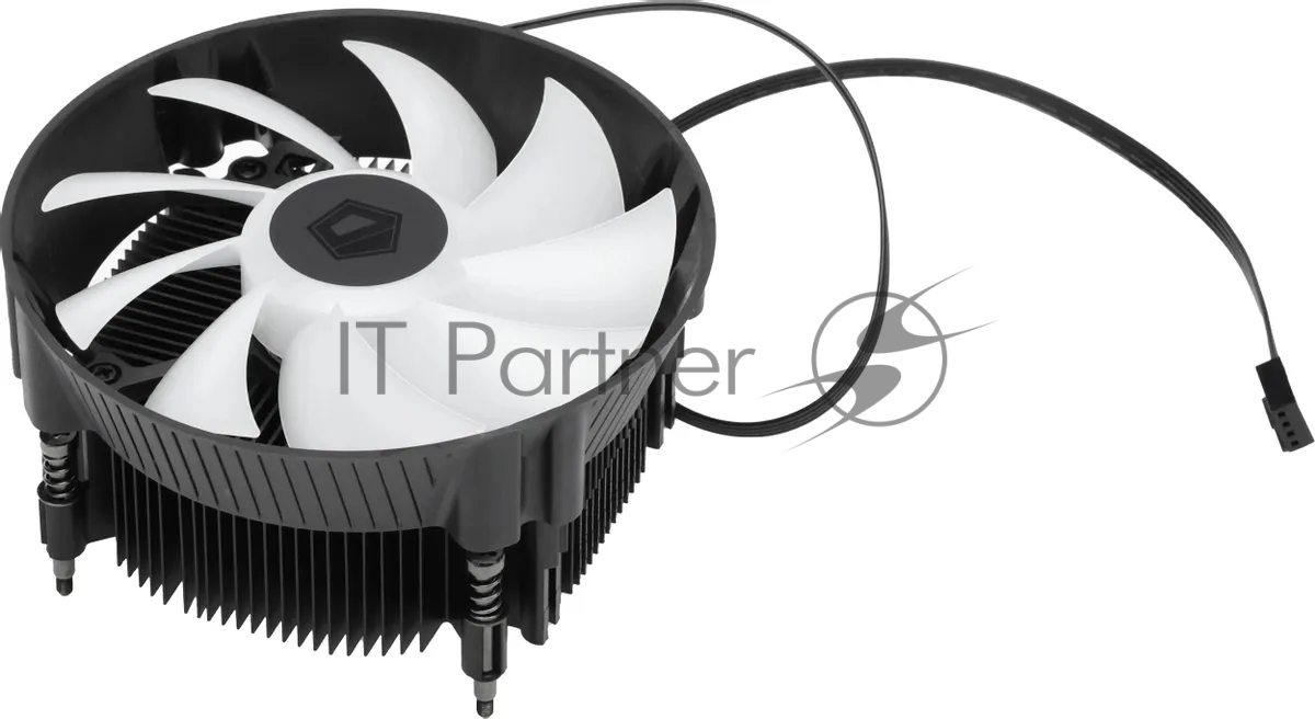 Кулер ID-Cooling DK-07i RAINBOW (Intel) черный 120мм алюминий 1800rpm 26db 4-pin 125W 60мм