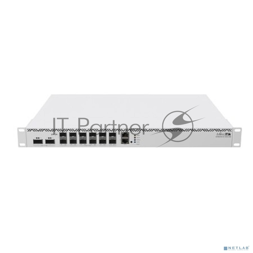 Маршрутизатор MikroTik CCR216-1G-12XS-2XQ, 1×1 Гбит/с + 12×25 Гбит/с SFP28 + 2×100 Гбит/с QSFP28, управляемый