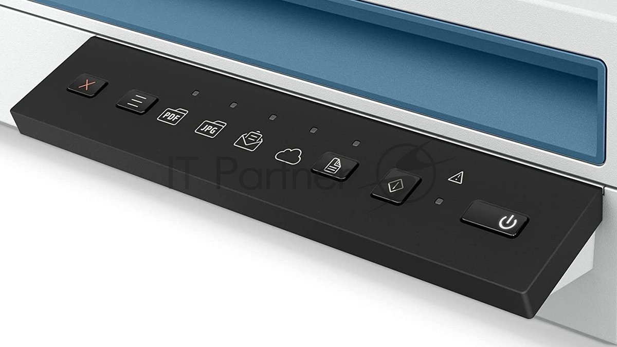 Сканер планшетный HP Scanjet Pro 2600 f1, A4, CIS, 600x600dpi, ДАПД 60 листов, ч/б 25 стр. или 50 изобр. в минуту (300dpi),цв. 25 стр/мин/50 изобр/мин, 48 бит, 24 бит, USB 2.0 (20G05A)