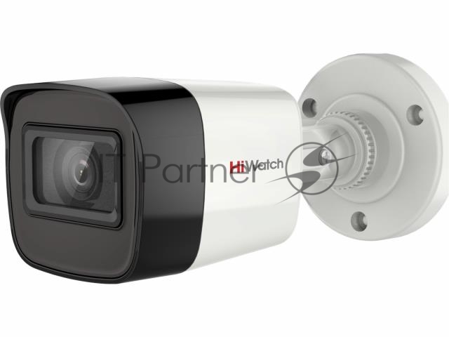 Камера видеонаблюдения 2Мп уличная HD-TVI камера HiWatch DS-T200(B) (2.8mm) в металлическом корпусе