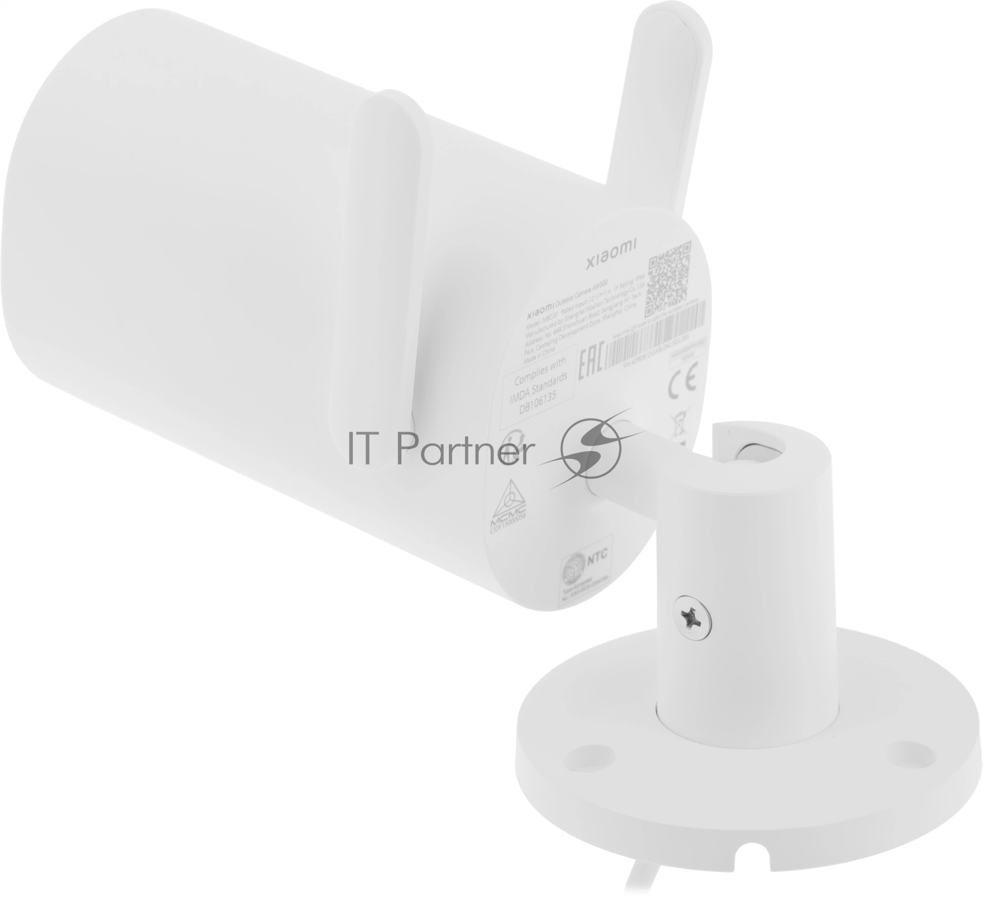 Камера IP Xiaomi Outdoor Camera AW300 белый (3 Mп, 2304 х1296, 101,7°, Wi-Fi, IP66) (BHR6816EU)